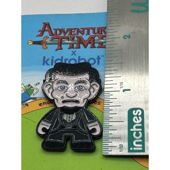 Adventure Time X Kidrobot Abraham Lincoln Enamel Pin - Picture 4 of 4